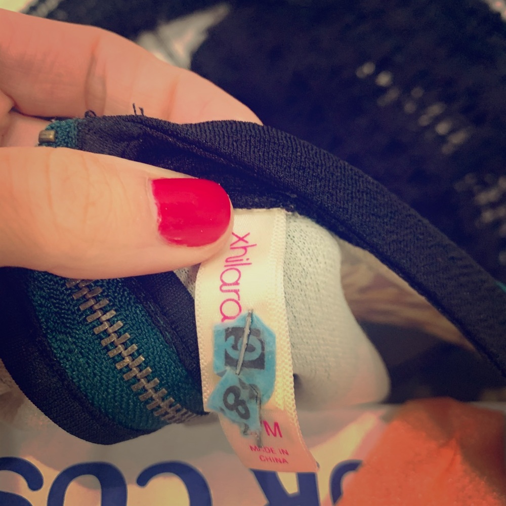 Quarter length floral dress